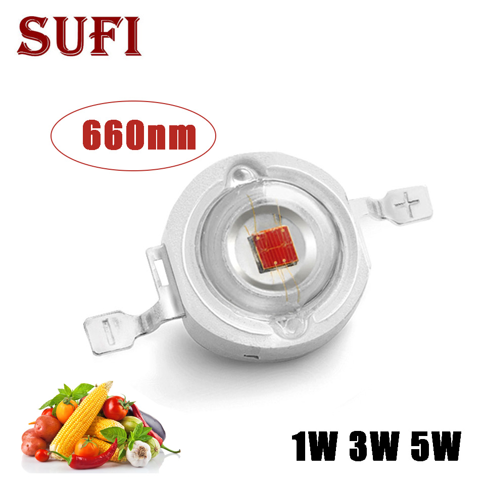 Aquarium Plant Red - 10-50PCS Tiefrote 660nm LED Lampe Perlen