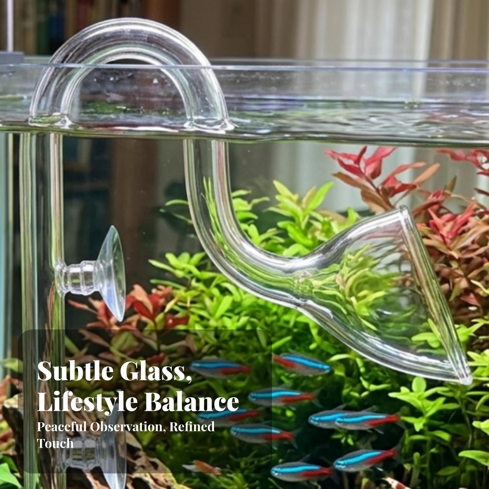 Aquarium For Planted Tank - Aquarium-Filter Ein- und Auslass Transparentes Aquarium
