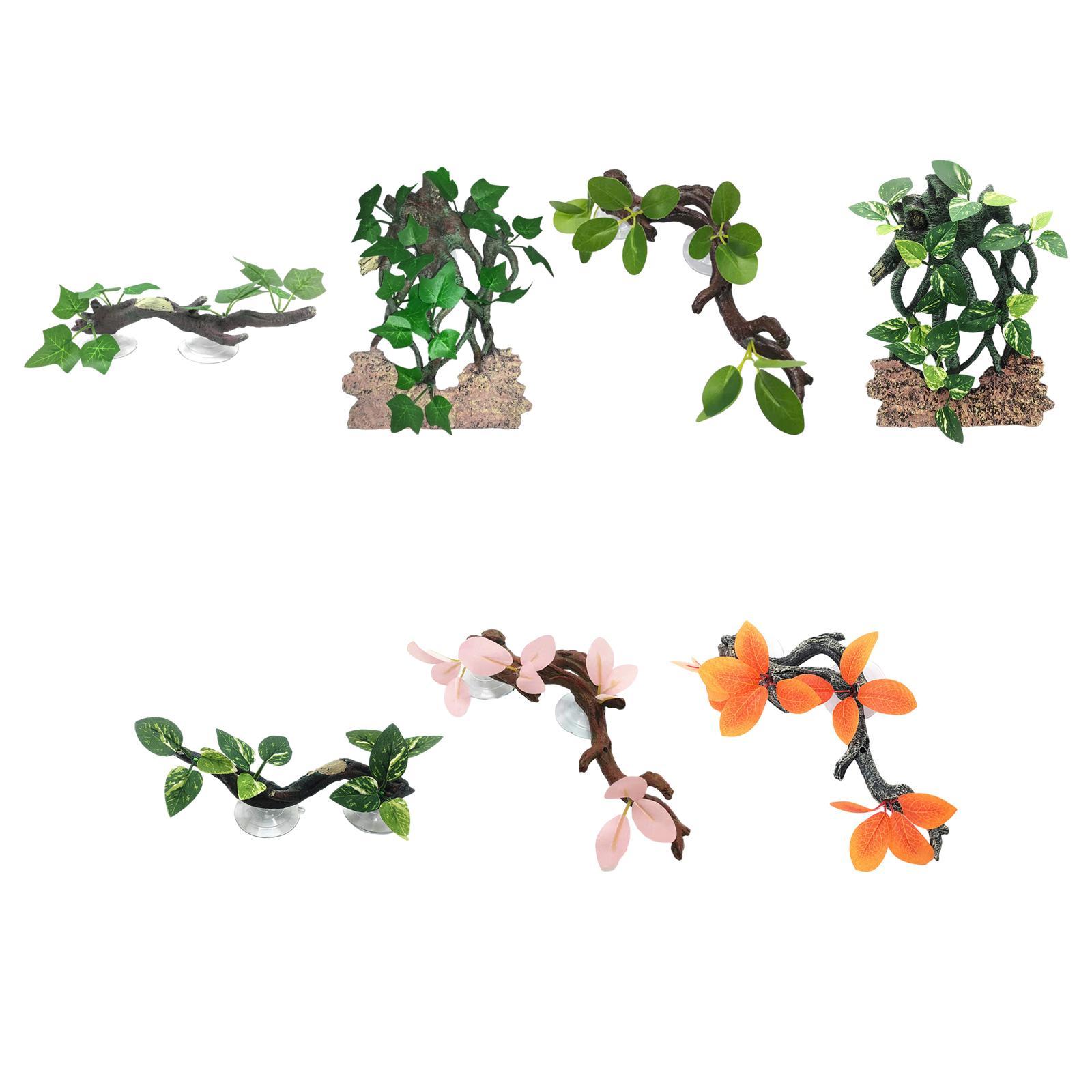 Aquarium Planted Background - Gecko Pflanze Ornament Aquarium Simulation Hintergrund