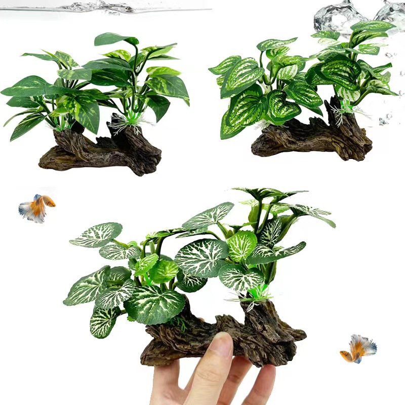 Aquarium Planted Background - Künstliche Unterwasser Gras Aquarium Aquarium Simulation