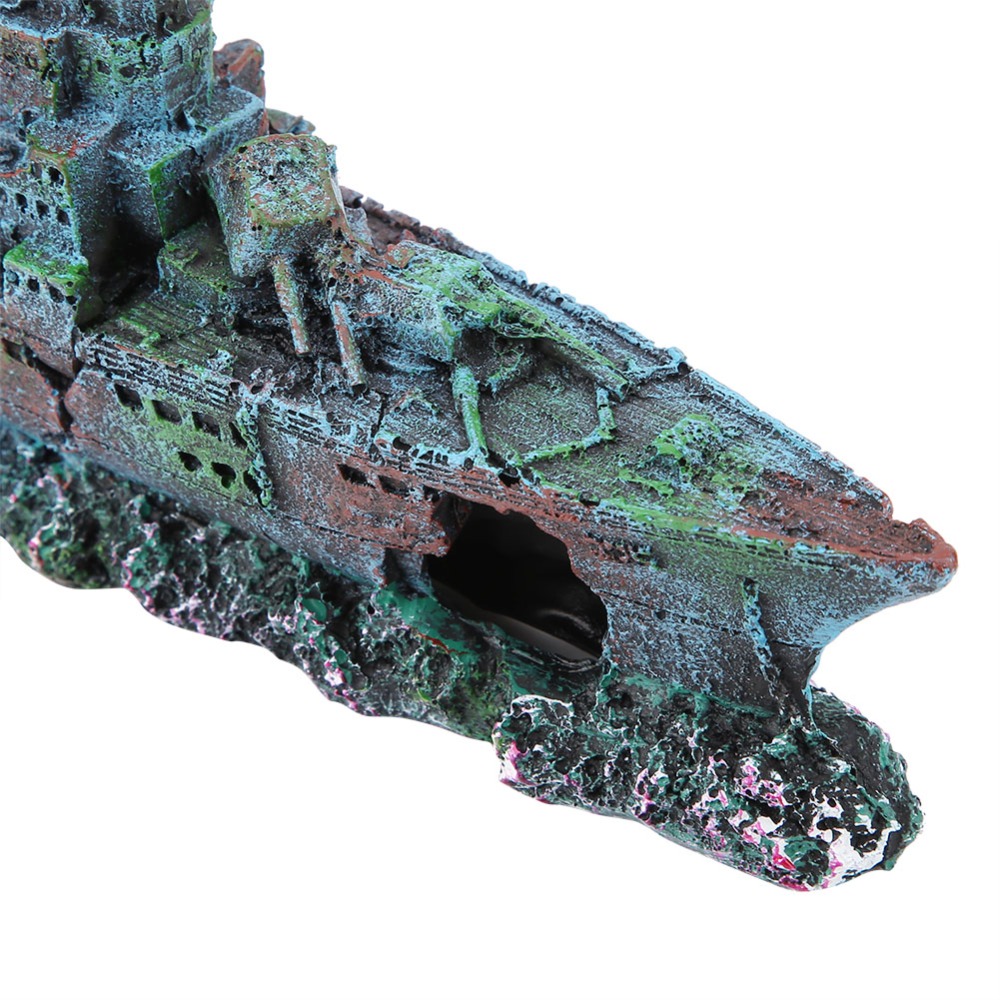 Planted Aquarium Moss - Harz Simulation Harz Verstecken Boot Landschaftsbau