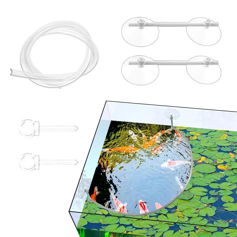 Aquarium Plant Rings - Floating Plant Corral Fish Feeding Ring