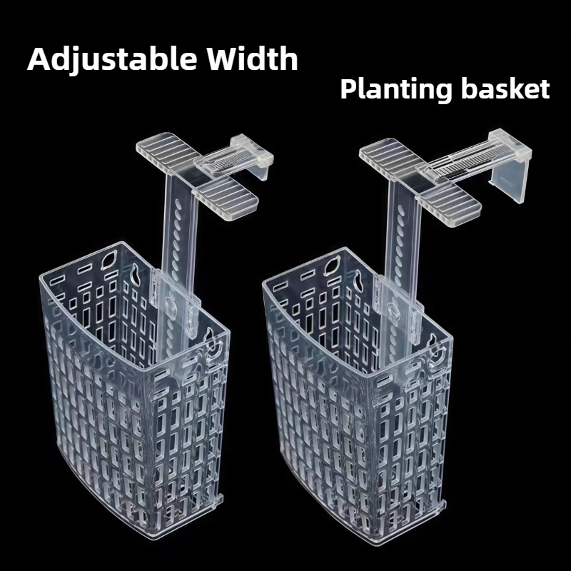 Aquarium Plant Rings - Aquarium Pflanzenhalter, höhenverstellbar, Hebekorb, Aquarien, hängende