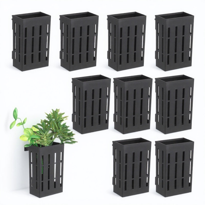 Aquarium For Planted Tank - 10 Stück Hängepflanzkörbe für Aquarien, geschlitzter