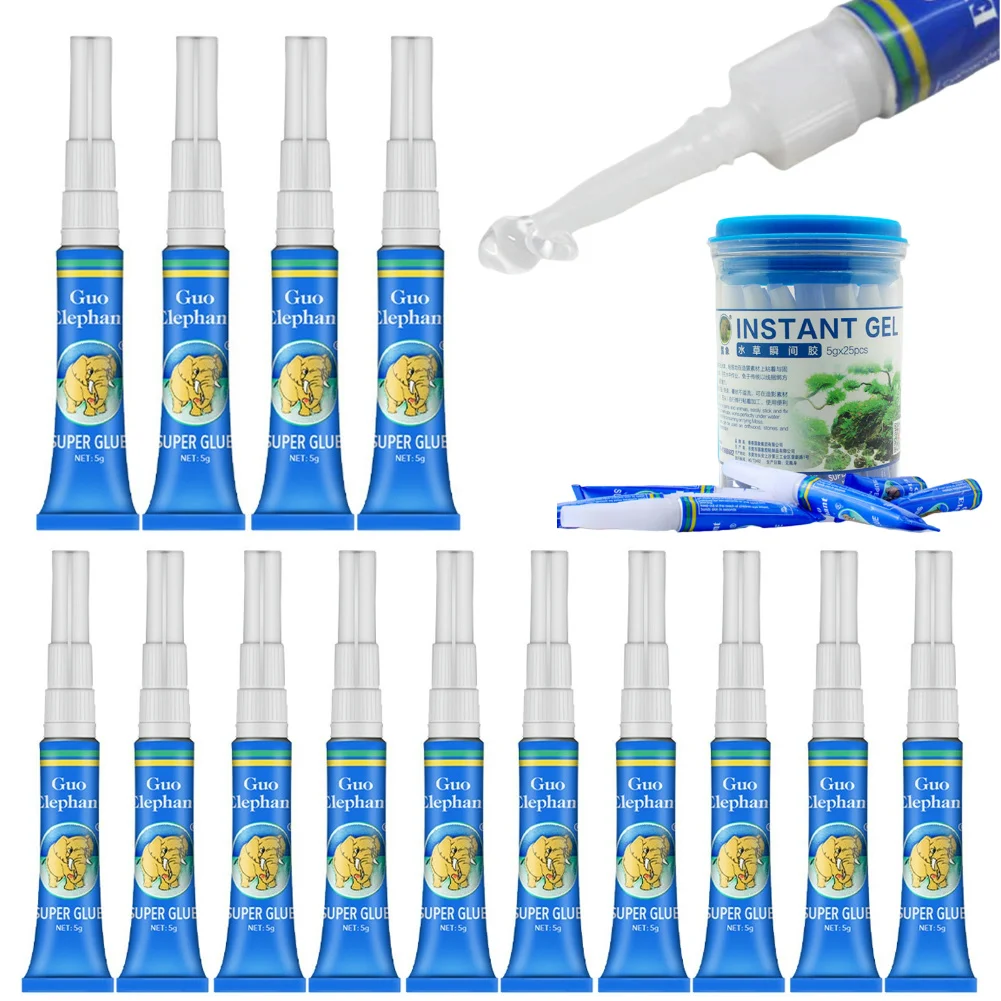 Aquarium For Planted Tank - Wasserpflanzen Treibholz Unterwassergel Landschaftsbau Moos Kleber