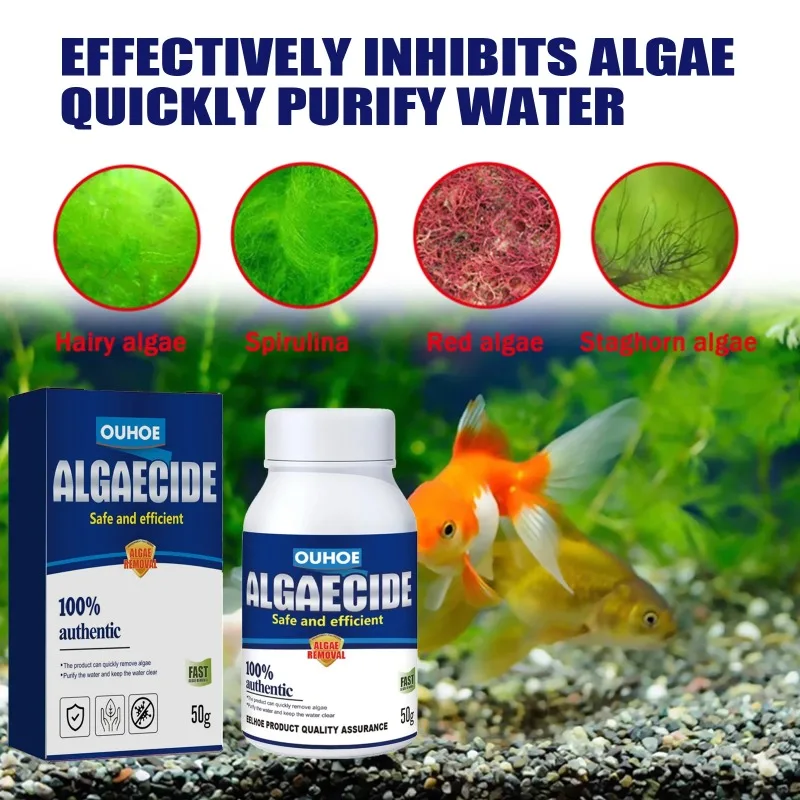 50g Hocheffizientes Algizid fü – Planted Aquarium Moss Bewertung und Preis