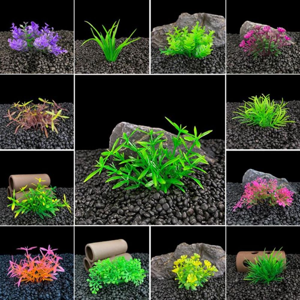 Künstliche Plastik-Aquariumpfl – Aquarium Planted Background Bewertung und Preis