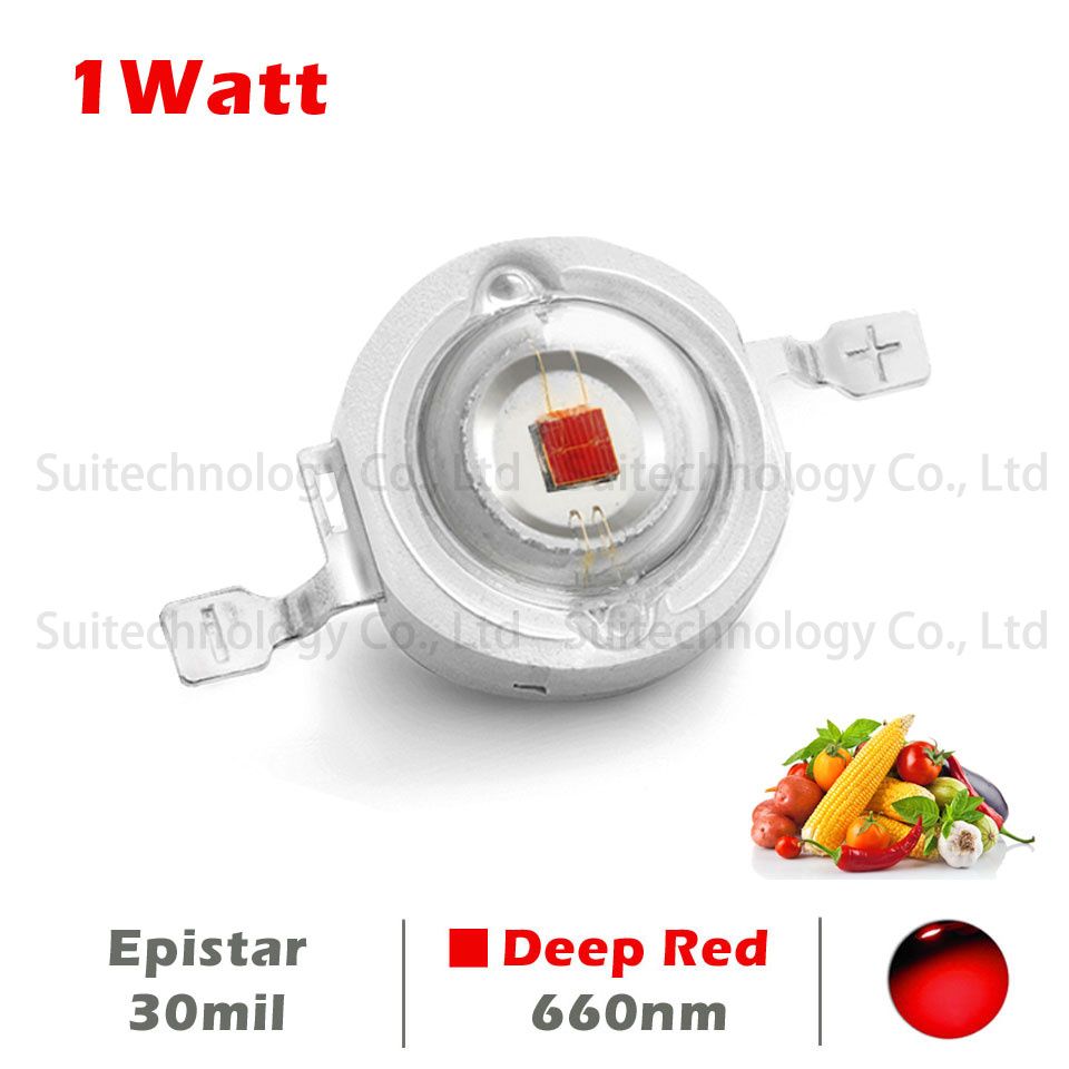 10-50PCS Tiefrote 660nm LED La – Aquarium Plant Red Bewertung und Preis