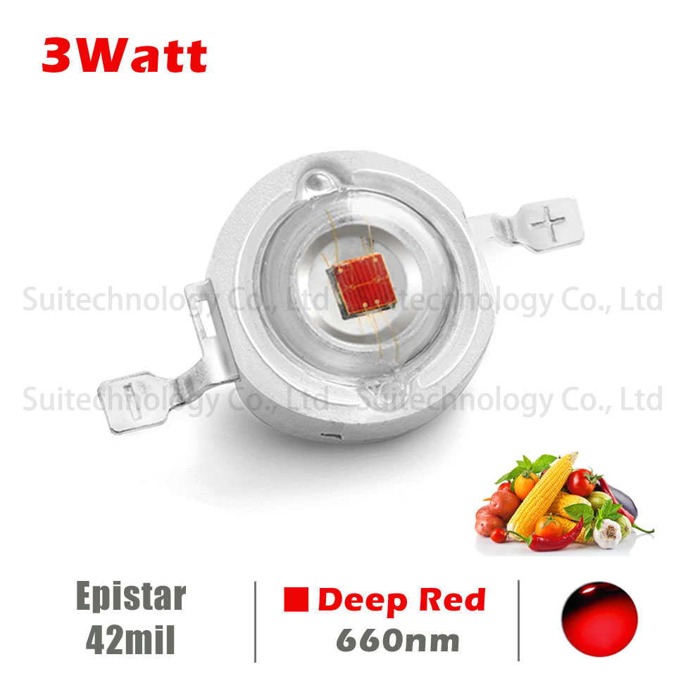 10-50PCS Tiefrote 660nm LED La – Aquarium Plant Red Bewertung und Preis