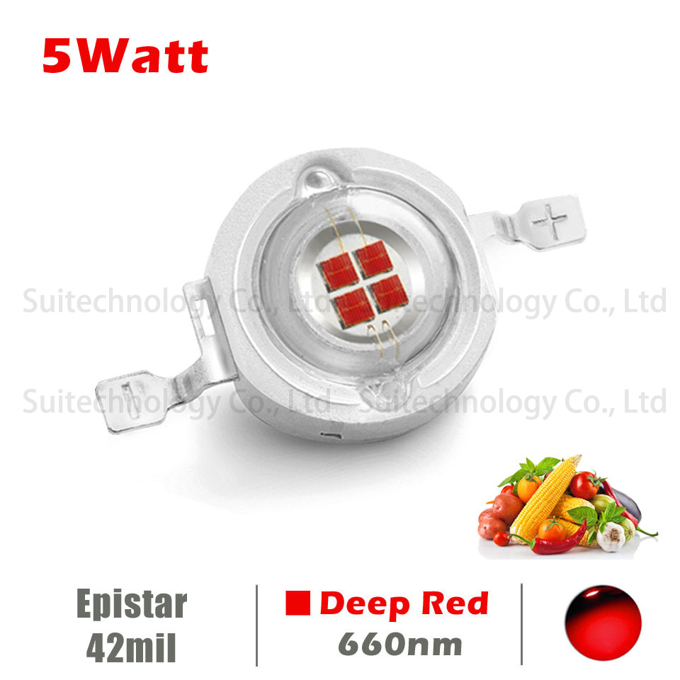 10-50PCS Tiefrote 660nm LED La – Aquarium Plant Red Bewertung und Preis