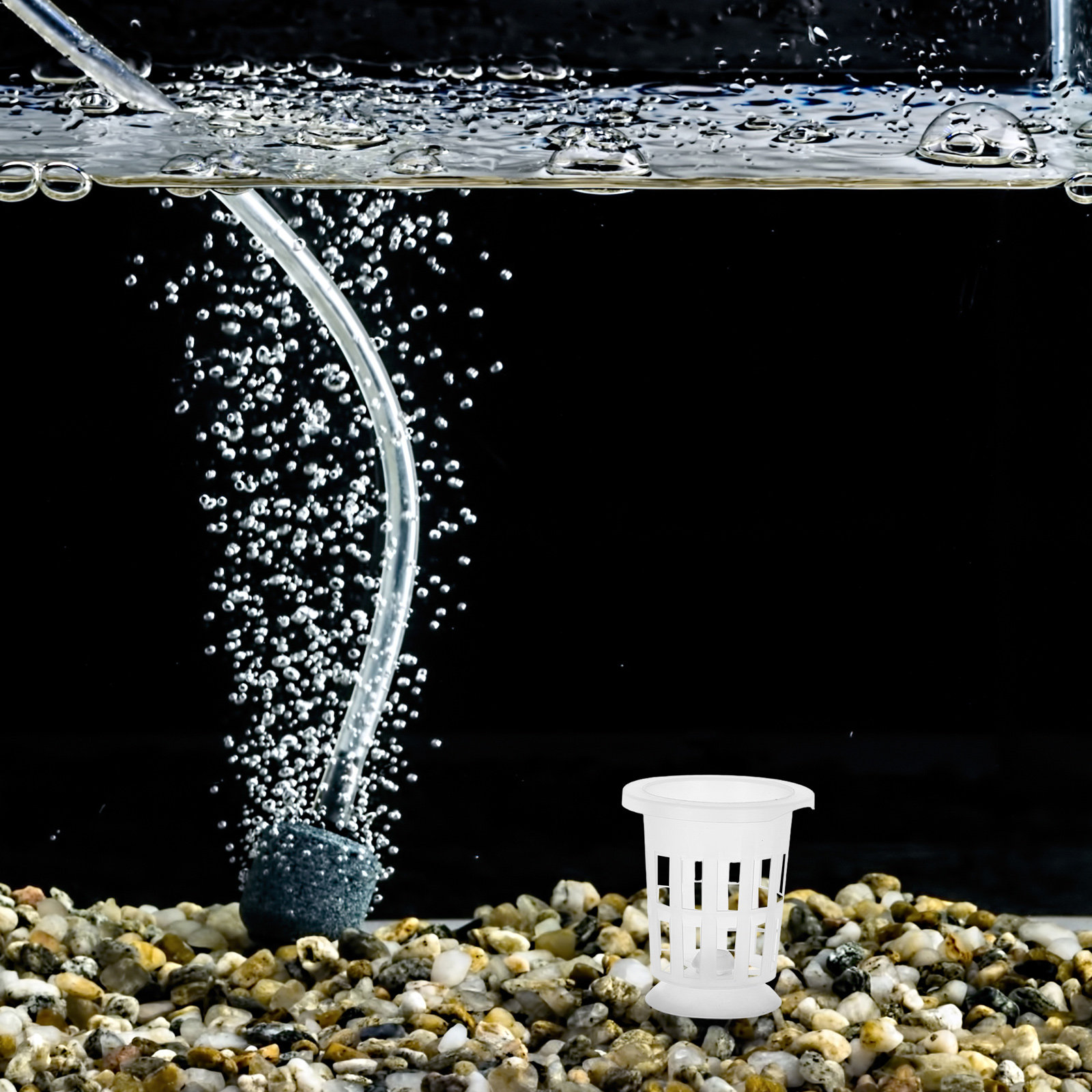 1 Set Hydroponischer Netztopf  – Aquarium For Planted Tank Bewertung und Preis