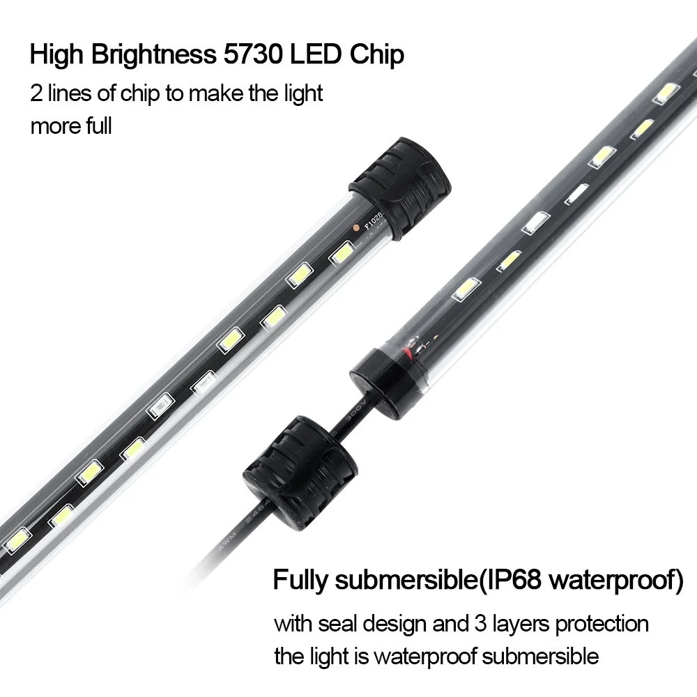 58CM Aquarium Licht LED Pflanz – Aquarium Plant Design Bewertung und Preis