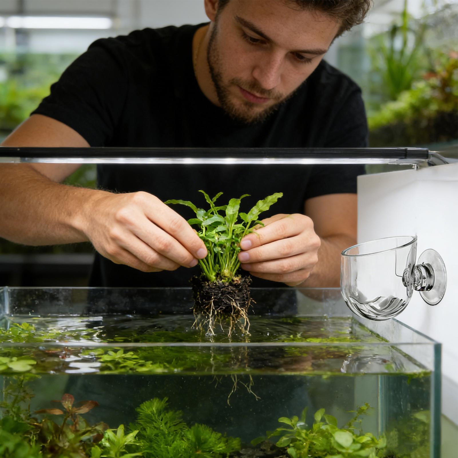 Acryl-Aquarium-Pflanzenhalter  – Aquarium Planted Background Bewertung und Preis