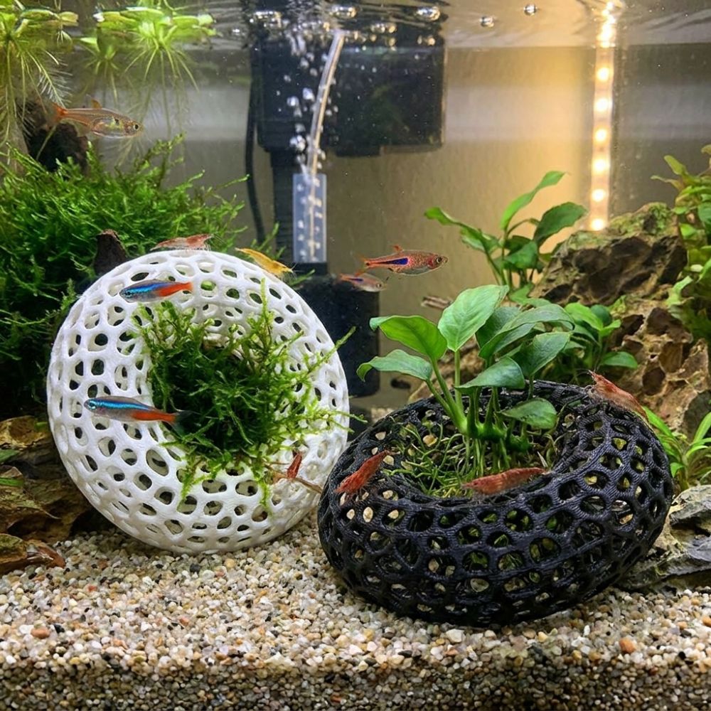 3D-Gedruckte Fisch- und Garnel – Planted Aquarium Moss Bewertung und Preis